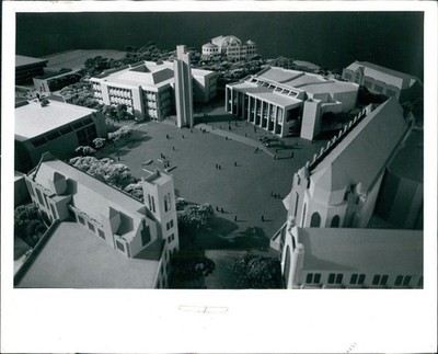 1969 Suzzallo Quadrangle University Construction Model Architecture 8X10 Photo