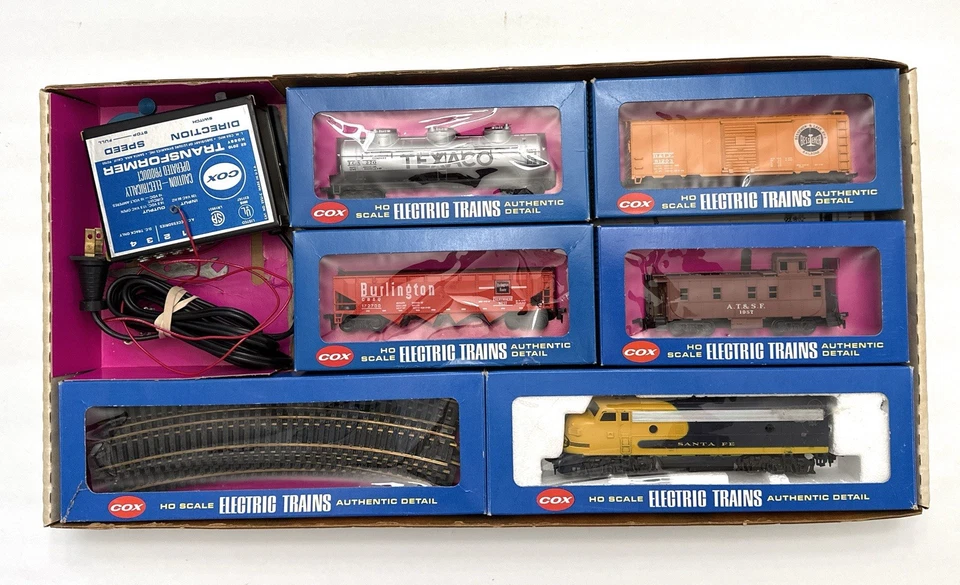 Vintage Cox HO scale Electrical Train Set FAST FREIGHT SPECIAL Complete- RERE!! - Image 3 of 4