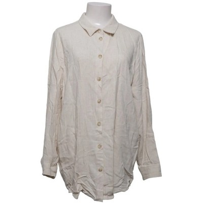 Object, Hemd, Größe: 40, Beige, Viskose, Einfarbig, Damen #Qdp