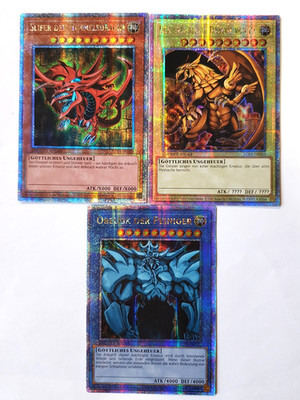 Slifer Der Himmeldrache, Obelisk, Ra LC02-DE002 25TH Quarter-Century-Secret-Rare