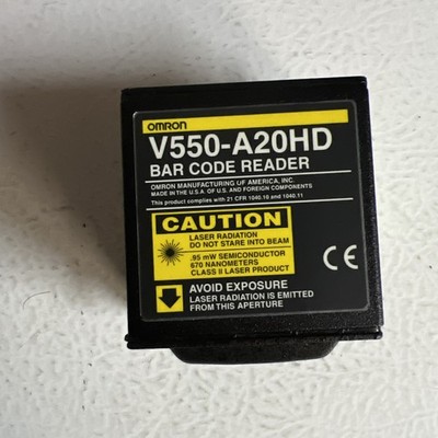 OMRON V550-A20HD-R1 BARCODE READER New Opened Box Old Stock