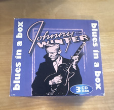 Johnny Winter Blues in a Box 3 CD Box Set 1994 Columbia Blues Cardboard