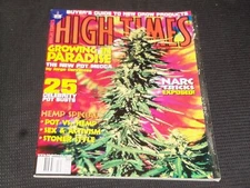 1999 APRIL HIGH TIMES MAGAZINE - GROWING IN PARADISE NICE FRONT COVER - L 20160