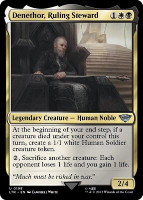 Denethor, Ruling Steward (198/511) LTR LP