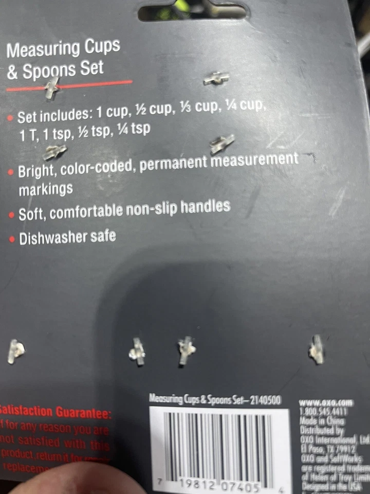 NEW OXO SoftWorks Measuring Cups & Spoon Set - Image 3 of 3