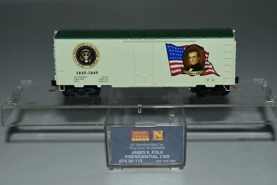 N Scale MTL 07400115 James K Polk 40' Single Door Boxcar 1845-1849 C20605 - Image 1 of 2