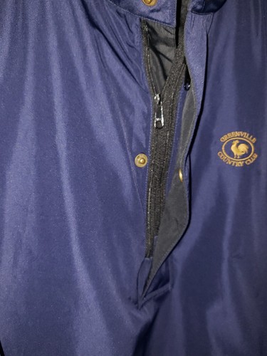 Mens FootJoys DryJoys Short Sleeve 1/4 Zip Windbreaker Weather Pullover Size M - Picture 5 of 7