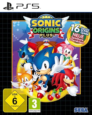 PlayStation 5 PS5 Sonic Origins Plus Limited Edition Spiel Game Videospiel