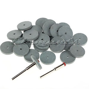 7Pc Rotary Tool Rubber Polishing Wheel Set 22mm Dia 7Pc Rotary Tool Rubber Polishing Wheel Set 22mm Dia