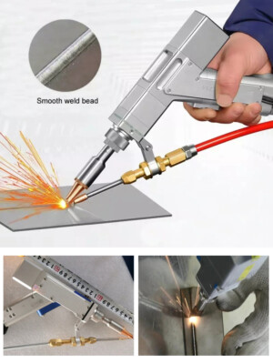 Testa Pistola Per Saldatura Laser Portatile - Per Alluminio, Acciaio Inox, Metallo