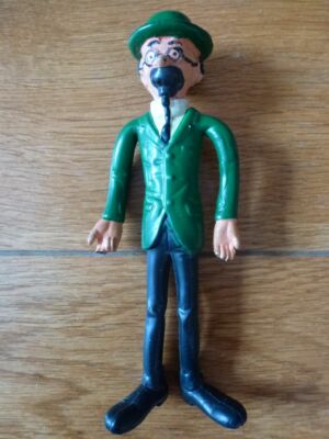 Tintin - TINTIN - figurine Hergé - N°1 - ( pas de reflet sur l'original