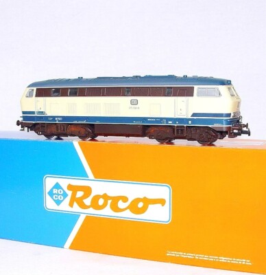 Roco DC HO 1:87 Deutsche Bundesbahn BR 215 ''D-ZUG'' DIESEL LOCOMOTIVE MIB`85!