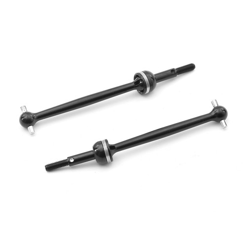 Eje de transmisión universal de acero CVD 45# 2 piezas para actualización de auto de radiocontrol TAMIYA TT02B de 1/10 - Imagen 4 de 7