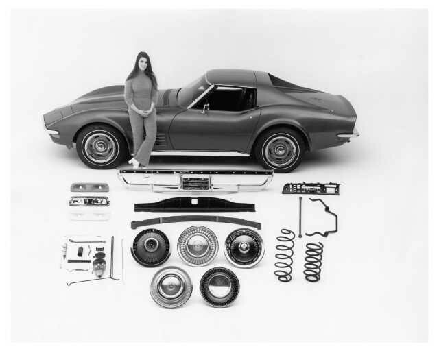 1970-1972 Chevrolet Corvette After-Market Parts Company Press Photo 0575