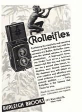 1934 Rolleiflex: Combing the Simplicity Vintage Print Ad