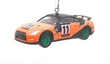 Christmas Ornament for Ltd Ed 2011 Nissan GT-R R35 Orange