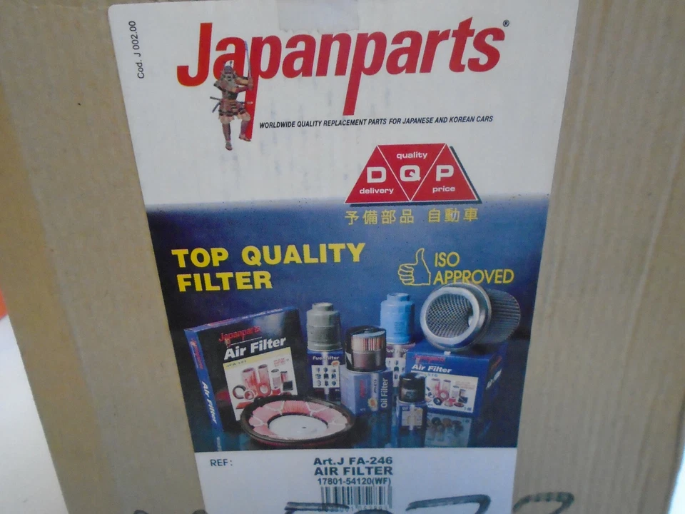 Filtro de aire Japanparts FA-246 se adapta a Isuzu Piazza 85-90 Mitsubishi Pajero 83- Foto 2 de 4