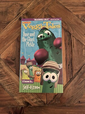 VeggieTales - Dave And The Giant Pickle (VHS, 1998) - Lesson In Self-Esteem