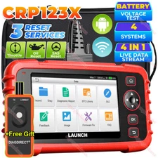 LAUNCH CRP123X Car OBD2 Scanner Code Reader Check Engine ABS SRS Diagnostic Tool