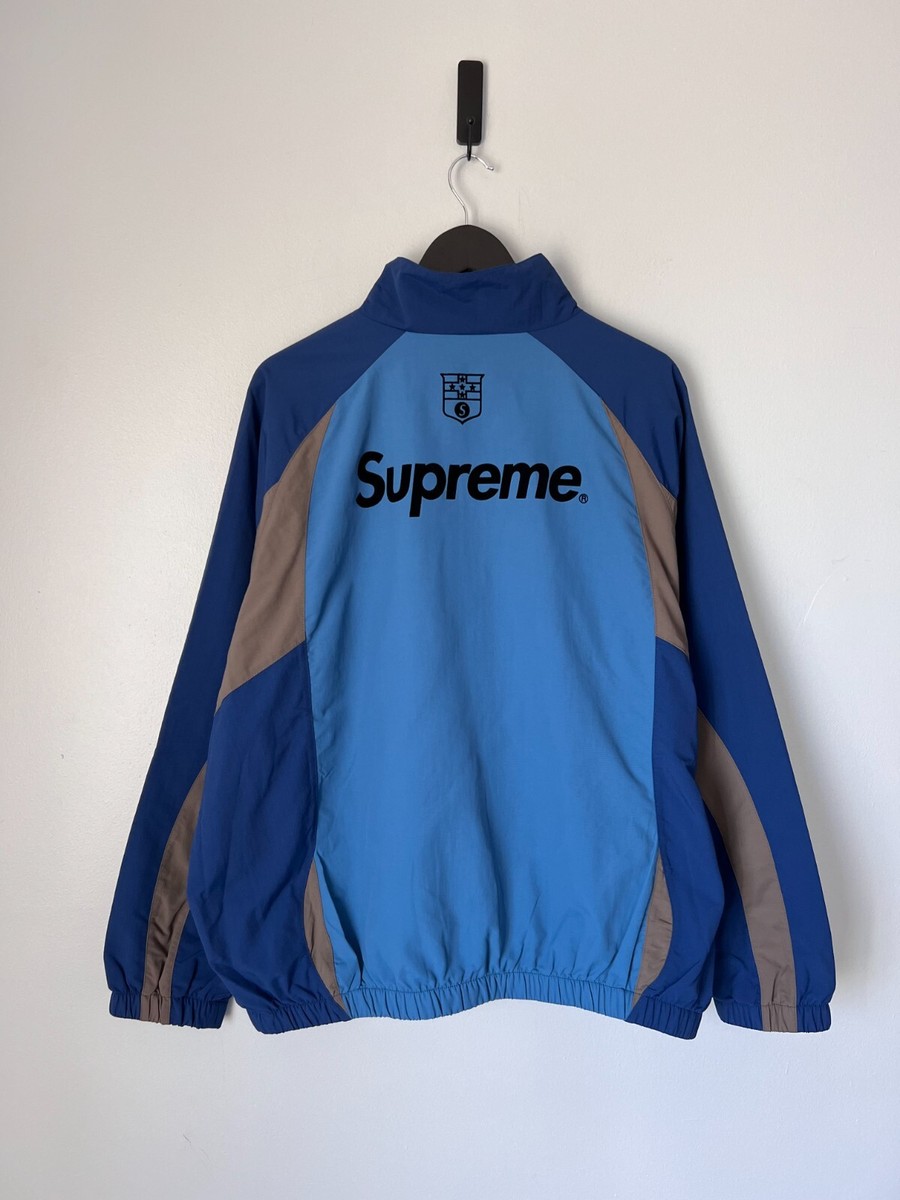 Supreme S Logo Track Jacket - Size XL - Blue - NEW | eBay