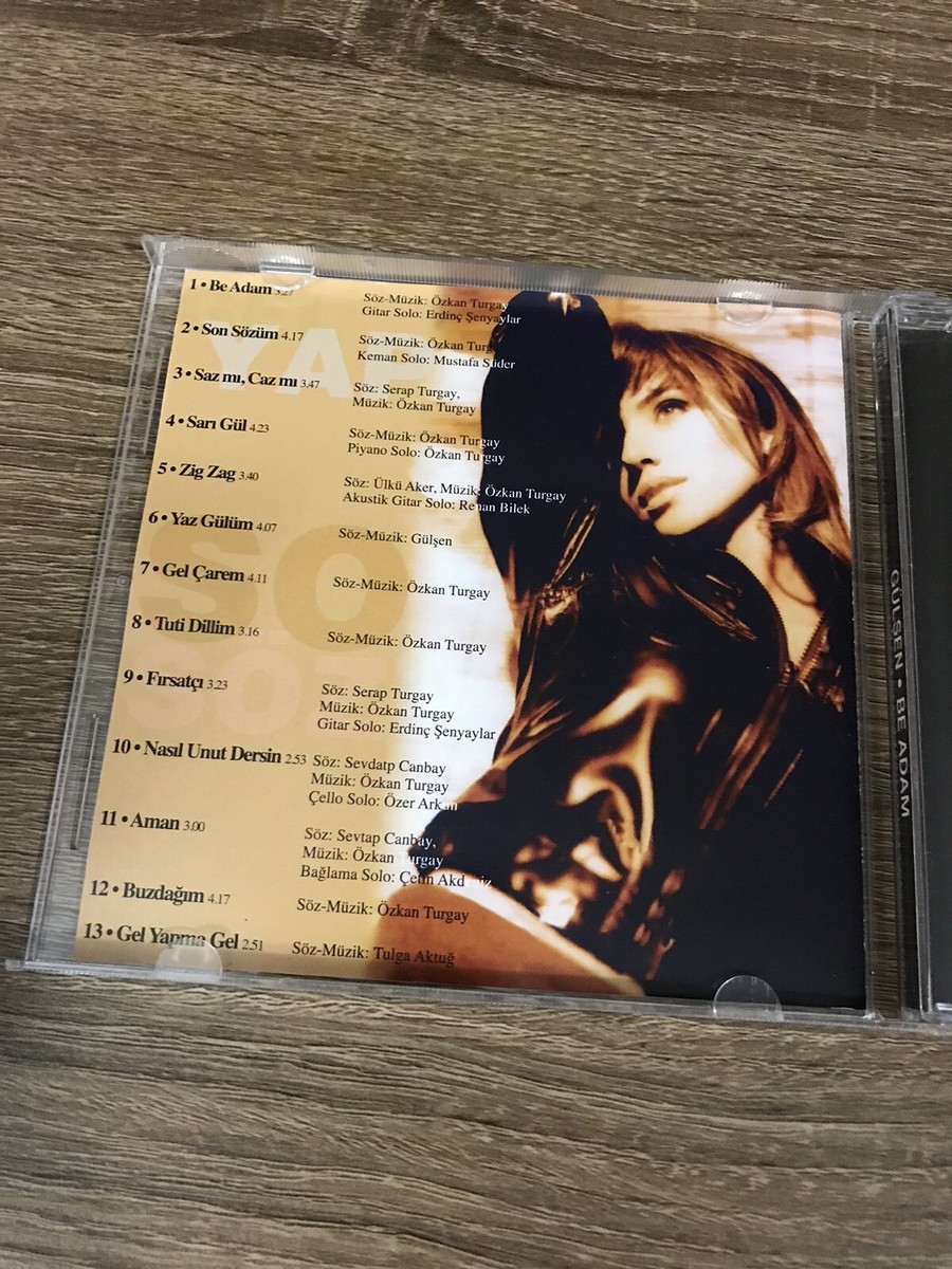 GULSEN Be Adam CD Turkish pop music Gülşen BE ADAM | eBay