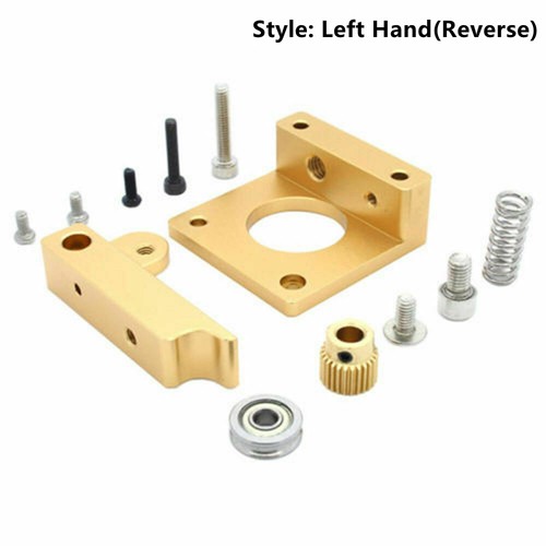 Bloc métallique extrudeuse 2 types MK8 main droite gauche pour imprimante 3D à filament 1,75 mm - Photo 8/10