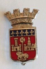 écussons BROCHE ANCIENNE BLASON de la ville de Toulouse 