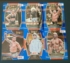 2022 Select UFC BASE Blue Retail with Rookies You Pick the Card - READ