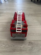 2010 Hasbro Tonka Fire Truck Rescue TKFD 7811 Fire Engine w/ Ladder Tested