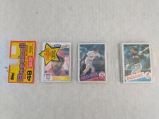 1985 Topps Unopened Rak Pak Front: Wade Boggs & Ozzie Smith All Star Card