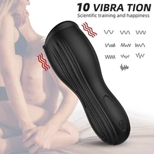 Vibrating Penis Head Massager Male Masturbator Glans Vibrator Sex Toys For Men