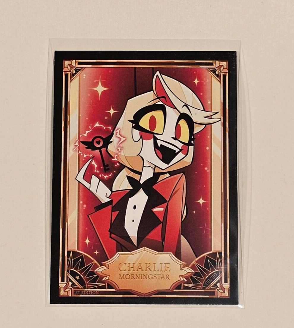 Hazbin Hotel Trading Card - CHARLIE MORNINGSTAR 09/50 - 1st