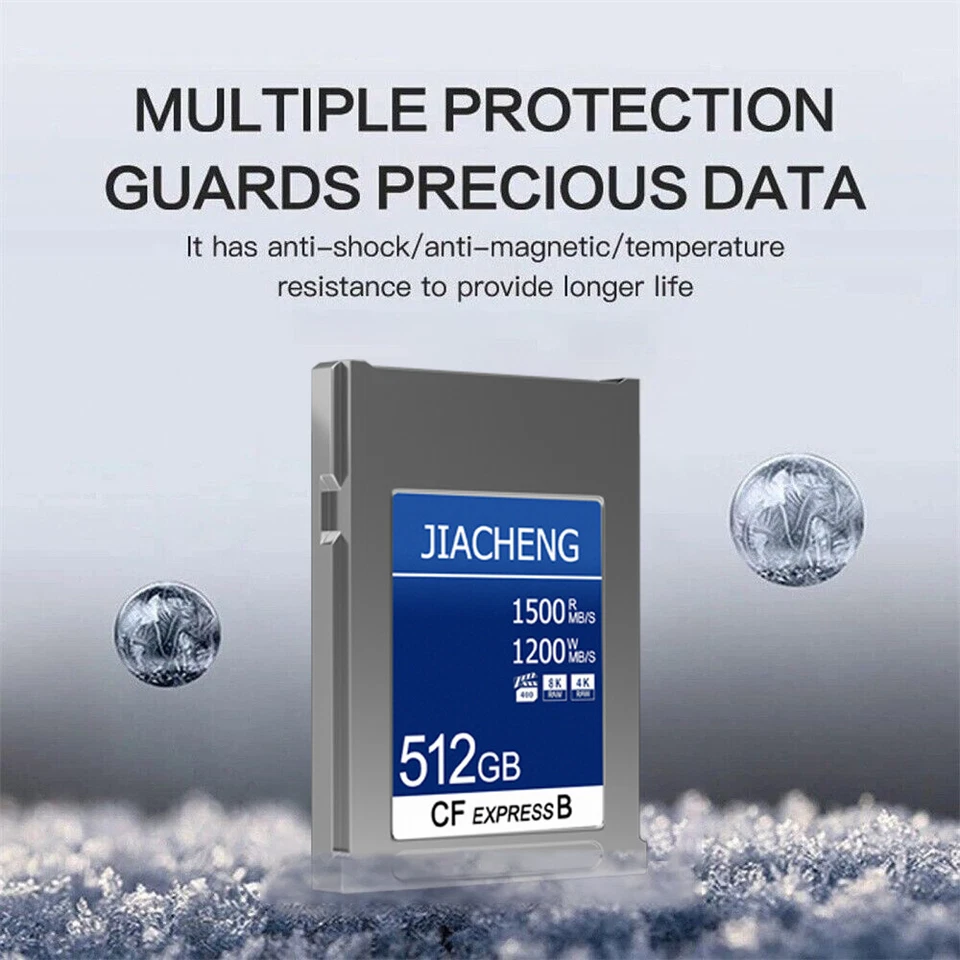 CFexpress Type B Memory Card 128GB 256GB 512GB 1TB For 8K 4K Camera Canon Nikon - Image 3 of 4