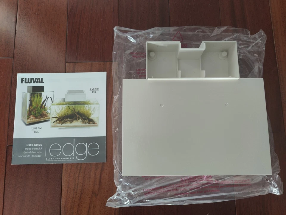Fluval Edge 23/46 L 2.0 Aqua Base Neuf & Original (Blanc Où Noir) Port Offert ! - Photo 1/3