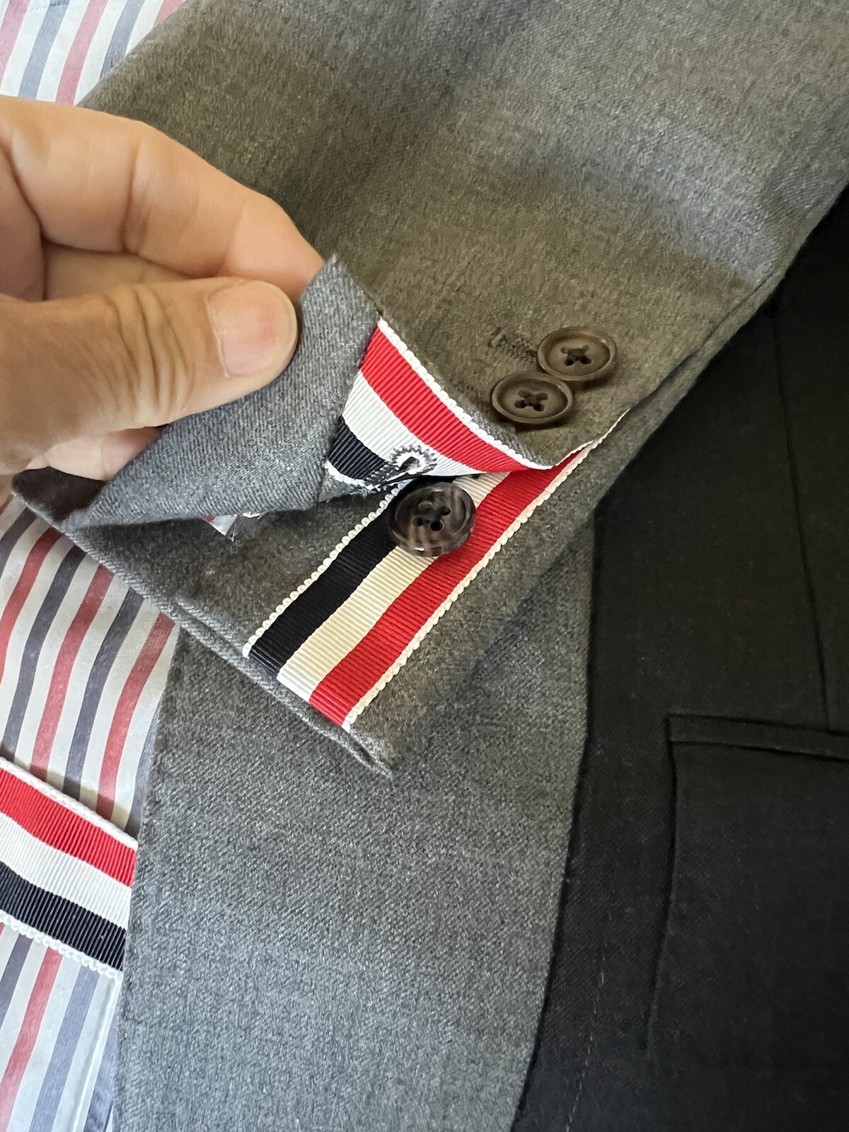 Thom Browne Patchwork Blazer Jacket Coat 0 - image 5