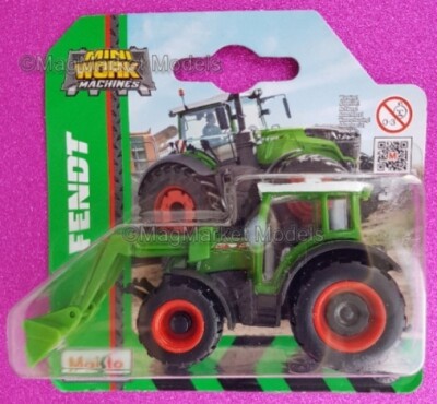 MAISTO · FENDT 208 VARIO TRACTOR LOADER · GREEN · 1:76 · BRAND NEW AND SEALED