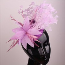 Women's Fascinator Tea Party Hat with Alligator Clip Church Kentucky Derby Hat
