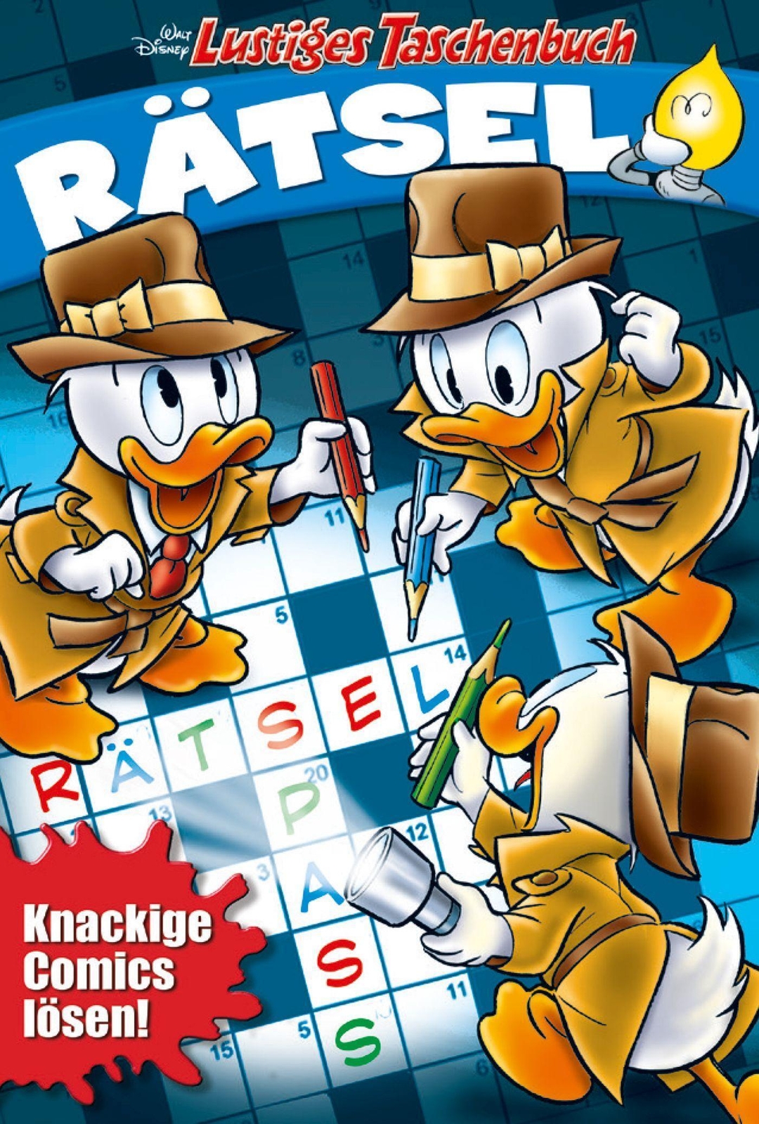 Thumbnail - Lustiges Taschenbuch Rätsel 01 Disney Taschenbuch 260 S. Deutsch 2022