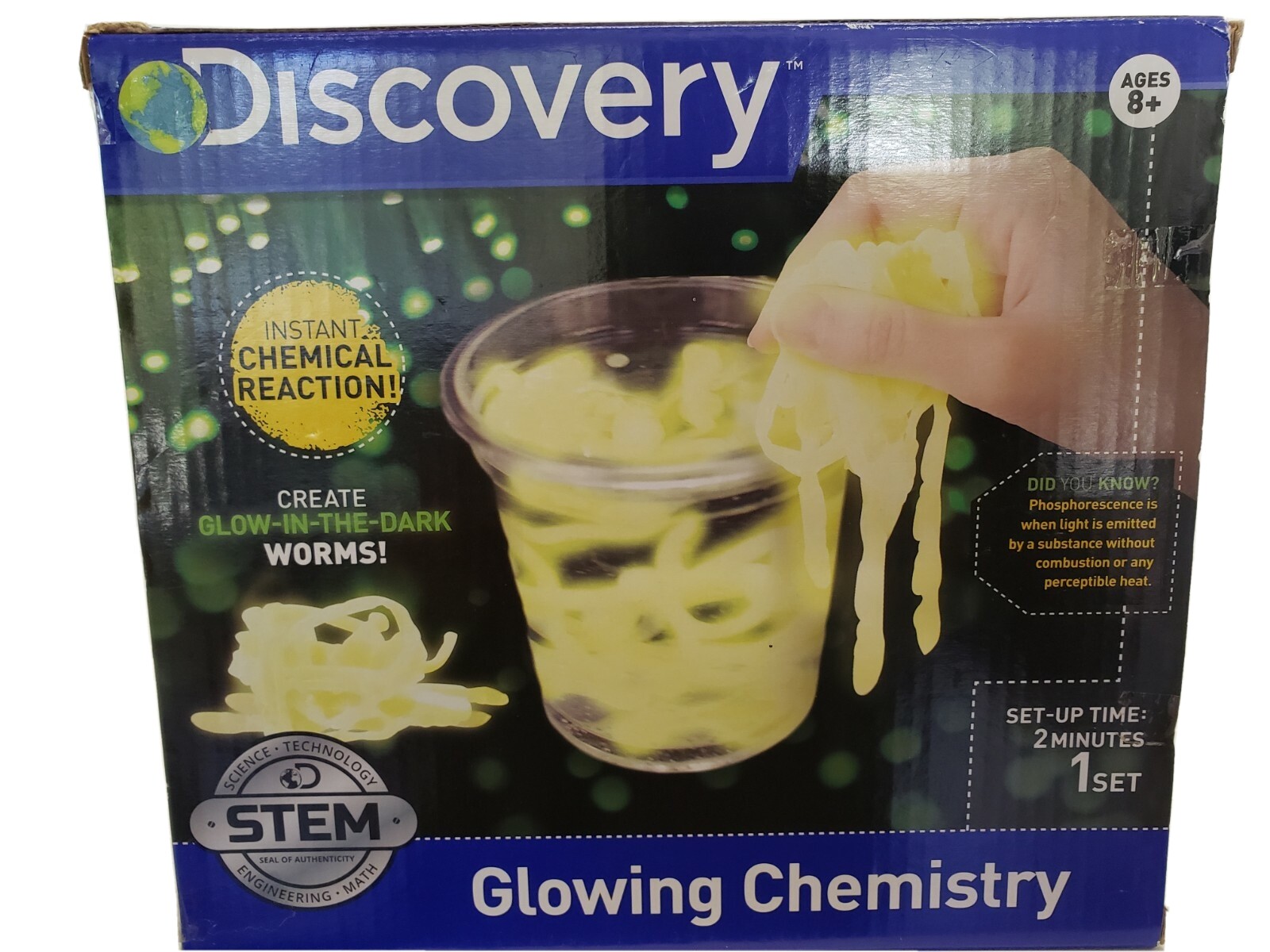 glowing chemistry set