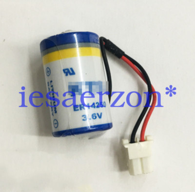 1~10 Stück für KTS ER14250 3,6V 1/2AA für DVP-32EH SPS Akku mit Stecker