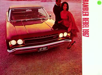 270147) AMC Rambler Rebel - USA - Prospekt 1967