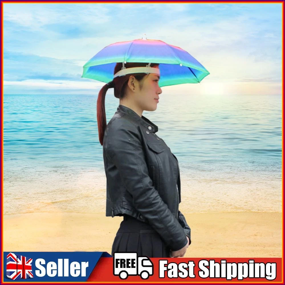 umbrella beach hat