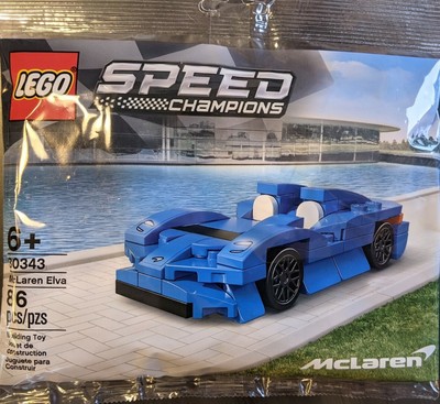 Lego 30343 SPEED CHAMPIONS McLaren Elva Polybag Set (86 Pcs) New 2021