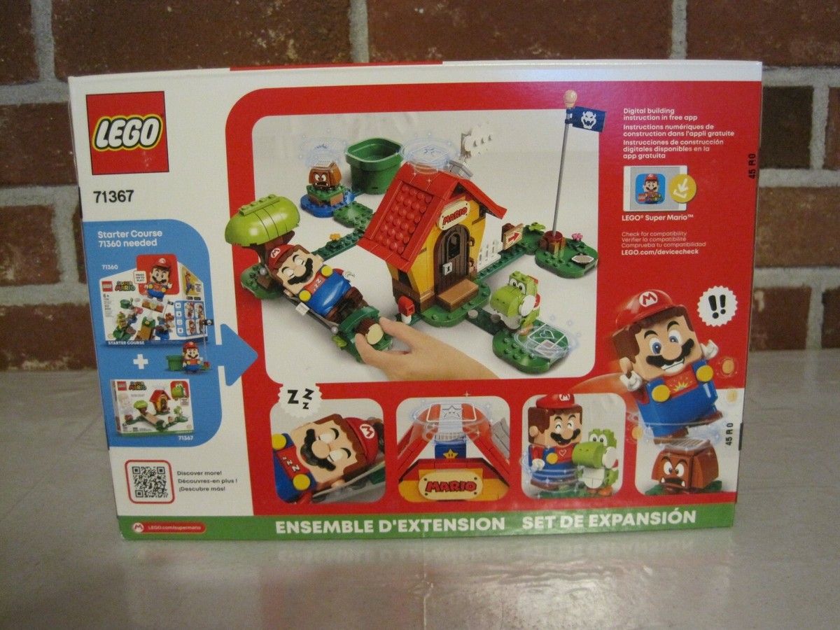2020 LEGO 71367 SUPER MARIO EXPANSION SET MARIO'S HOUSE & YOSHI
