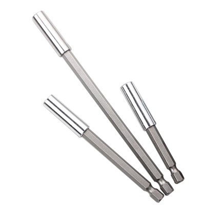 1/4 Hex Magnetic Flexi Screwdriver Drill Extension Bit 60/100/150mm Holder Kit C