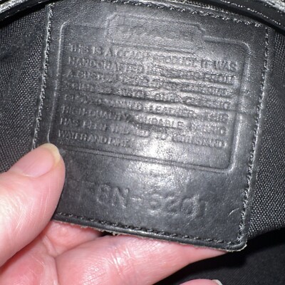 Coach Vintage Tote Handbag Black Neoprene Tote/Shoulder Bag Coach Vintage Tote Handbag Black Neoprene Tote/Shoulder Bag
