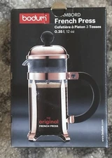 Bodum Chambord 3 Cup 12 Oz The Original French Press Coffee Maker NEW
