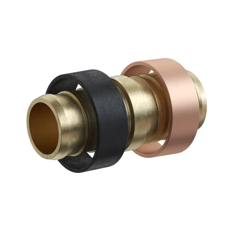 Jones Stephens C76100LF 1/2" Brass PEX to Polypter - Brass - Picture 1 of 2