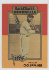 1980-84 SSPC Baseball Immortals 1st Printing James Cool Papa Bell #141 HOF 1a7j
