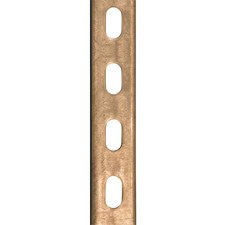 Kindorf B 905Hs 20 Single Channel Strut, Slotted, Steel, Electroplated, 9/16 In